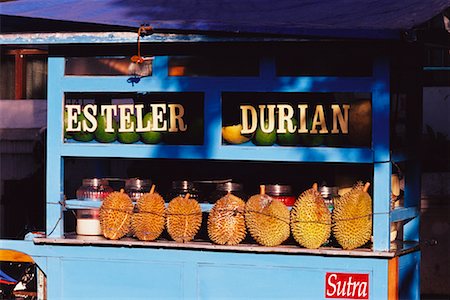 Durian Fruit Stand Yogyakarta, Java Foto de stock - Con derechos protegidos, Código: 700-00285417