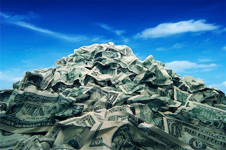 Pile of Money Stock Photo - Rights-Managed, Code: 700-00285452