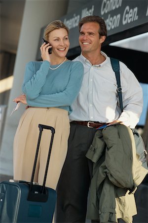 Couple at Airport Stock Photo - Rights-Managed, Code: 700-00285896