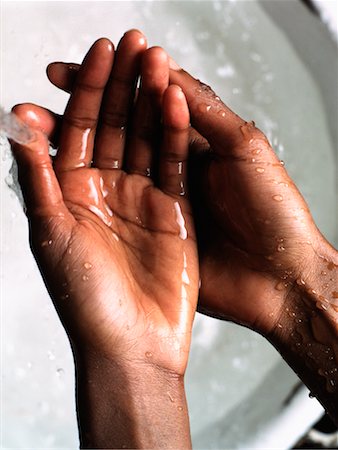 Woman Washing Hands Stock Photo - Rights-Managed, Code: 700-00285936