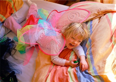 Child Dressed Up Like a Fairy Stock Photo - Rights-Managed, Code: 700-00286092