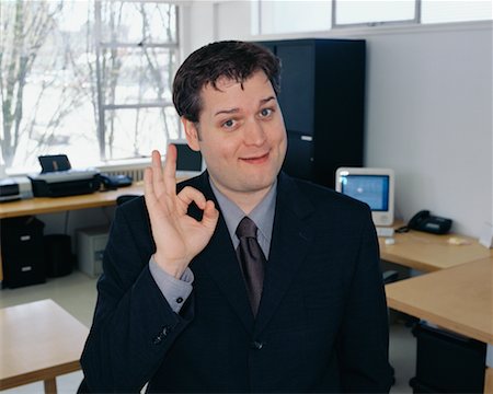 employee of the month - Man Making a Hand Gesture Stock Photo - Rights-Managed, Code: 700-00286245