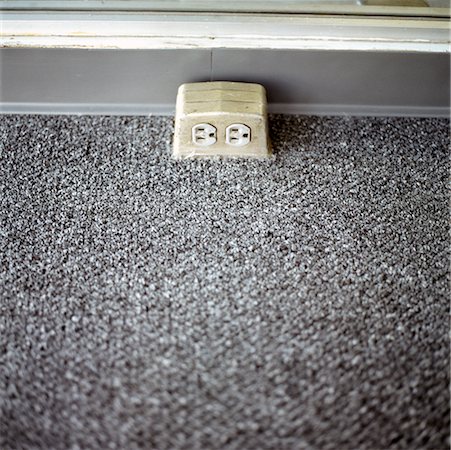 Electrical Outlet on Floor Stock Photo - Rights-Managed, Code: 700-00286393