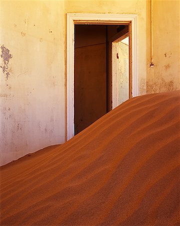 Sand in Abandoned Building Stock Photo - Rights-Managed, Code: 700-00286806