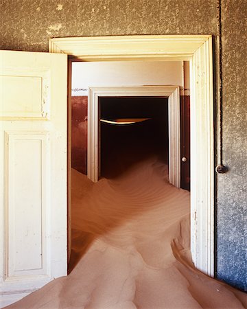 Sand in Abandoned Building Stock Photo - Rights-Managed, Code: 700-00286807