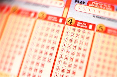 simsearch:700-00616801,k - Lottery Ticket Fotografie stock - Rights-Managed, Codice: 700-00280299