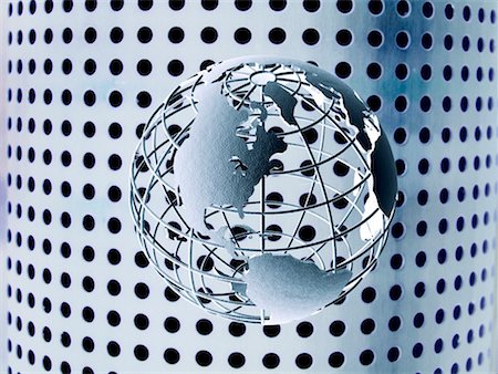 Wire Globe Stock Photo - Rights-Managed, Code: 700-00280293