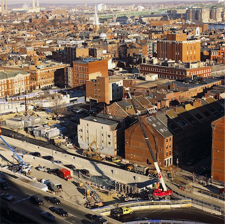 simsearch:6113-06625850,k - Construction de Boston, Massachusetts, USA Photographie de stock - Rights-Managed, Code: 700-00280309