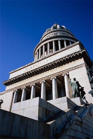 El Capitolio Havana Cuba Foto de stock - Con derechos protegidos, Código: 700-00280717