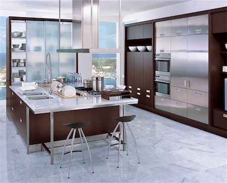 simsearch:700-00159387,k - Modern Kitchen Stock Photo - Rights-Managed, Code: 700-00280967