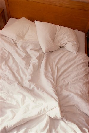 Unmade Bed Stock Photo - Rights-Managed, Code: 700-00281084