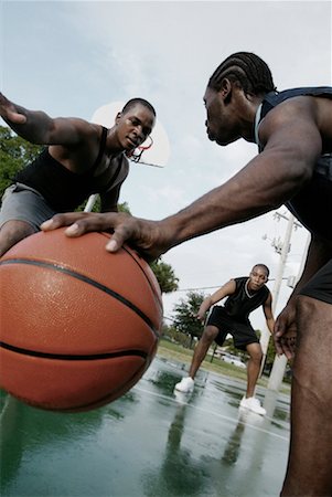simsearch:700-00064597,k - Men Playing Basketball Stock Photo - Rights-Managed, Code: 700-00281547
