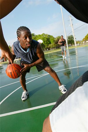 simsearch:700-00064597,k - Men Playing Basketball Stock Photo - Rights-Managed, Code: 700-00281549