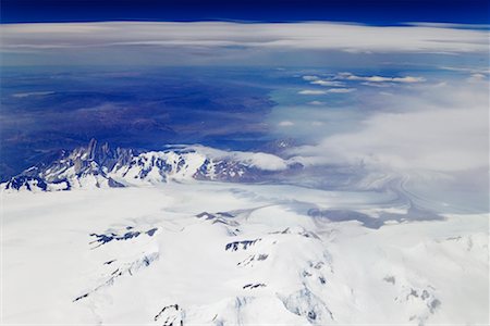 parque nacional los glaciares - Antenne de Fitzroy Massif et Glacier Viedma Argentine Photographie de stock - Rights-Managed, Code: 700-00281832