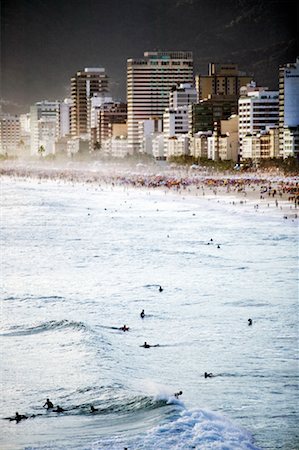 rio de janeiro city ipanema - Ipanema Beach, Rio de Janeiro Brazil Stock Photo - Rights-Managed, Code: 700-00329218
