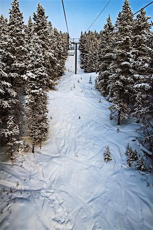 Ski Lift, Sunshine Village Banff, Alberta, Canada Stock Photo - Rights-Managed, Code: 700-00329265