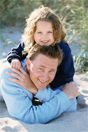 Portrait of Father and Daughter Stock Photo - Rights-Managed, Code: 700-00345646