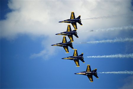 Nous Navy Blue Angels, spectacle aérien Photographie de stock - Rights-Managed, Code: 700-00342447