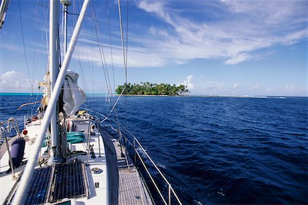 Tahaa vue du voilier, Polynésie française Photographie de stock - Rights-Managed, Code: 700-00343465