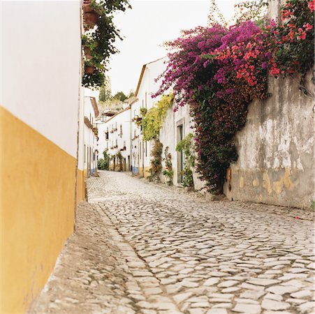 Narrow Alley Portugal Fotografie stock - Rights-Managed, Codice: 700-00343600