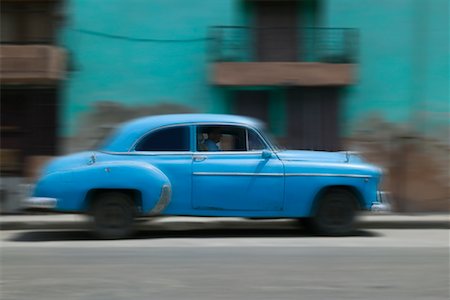 simsearch:700-00543951,k - Vintage Car Havana, Cuba Fotografie stock - Rights-Managed, Codice: 700-00356720