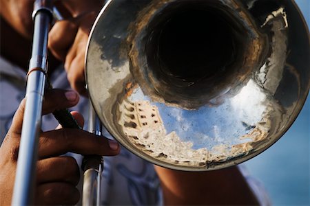 Person Playing Trombone Stock Photo - Rights-Managed, Code: 700-00356740