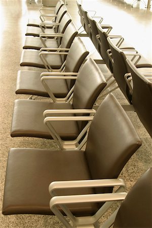 Seats in Airport Stock Photo - Rights-Managed, Code: 700-00357388