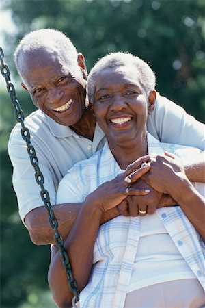 senior playground - Portrait of a Couple Stock Photo - Rights-Managed, Code: 700-00357504