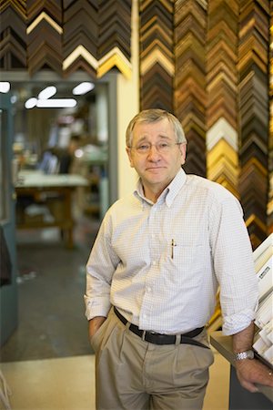 ron fehling portrait male - Portrait of Small Business Owner Stock Photo - Rights-Managed, Code: 700-00357706