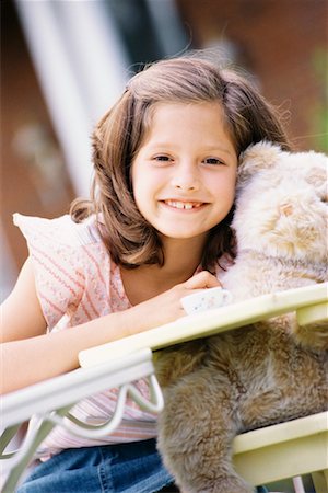 simsearch:642-01736683,k - Girl with Teddy Bear Stock Photo - Rights-Managed, Code: 700-00357790