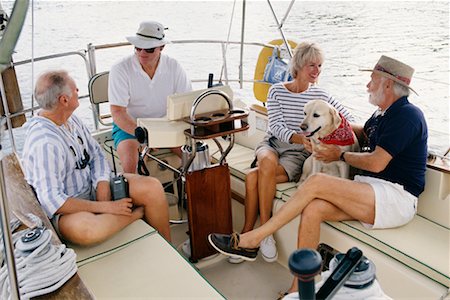 friends sailing - People in Boat Stock Photo - Rights-Managed, Code: 700-00350188