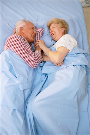Couple in Bed Stock Photo - Rights-Managed, Code: 700-00350195