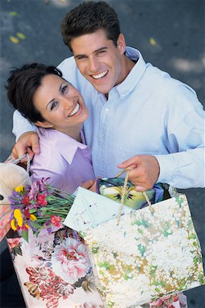 simsearch:700-00086311,k - Couple with Shopping Bags Stock Photo - Rights-Managed, Code: 700-00350214