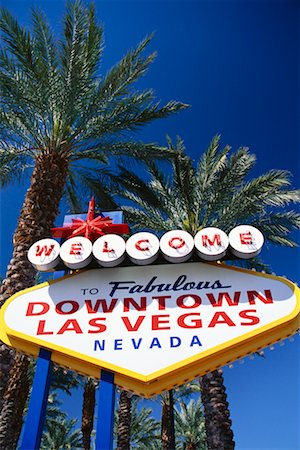 Welcome Sign Las Vegas, Nevada, USA Stock Photo - Rights-Managed, Code: 700-00350293