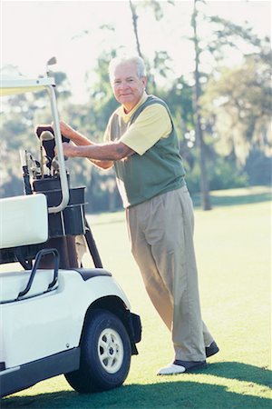 Golfer Stock Photo - Rights-Managed, Code: 700-00350603