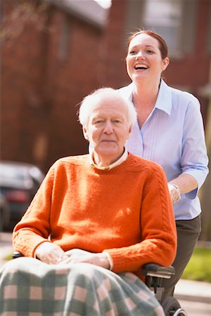 Caregiver and Patient Stock Photo - Rights-Managed, Code: 700-00350636
