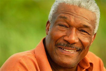 older african american man