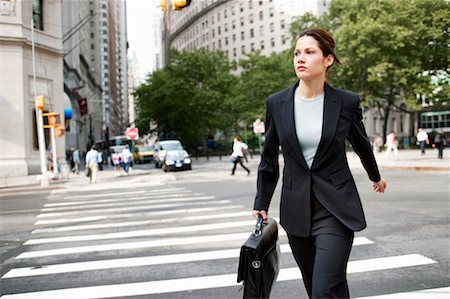 Businesswoman New York City, New York USA Foto de stock - Con derechos protegidos, Código: 700-00364040
