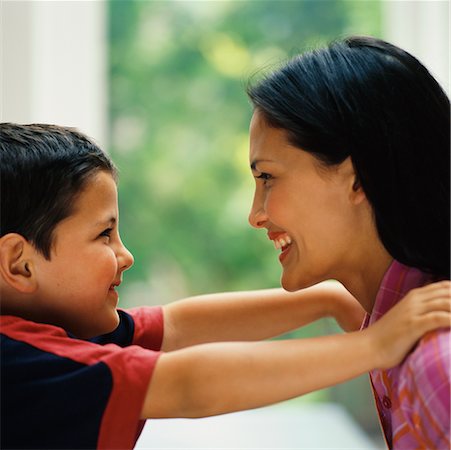 Mother and Son Foto de stock - Con derechos protegidos, Código: 700-00364253