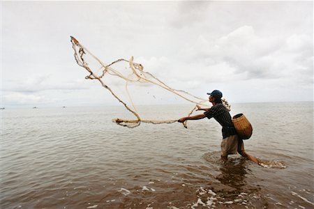 Fisherman Bali, Indonesia Stock Photo - Rights-Managed, Code: 700-00364307