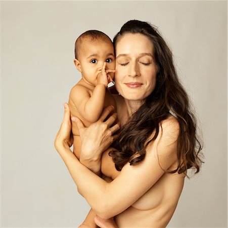 simsearch:700-00363780,k - Mother and Baby Fotografie stock - Rights-Managed, Codice: 700-00365613