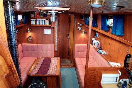 Sailboat Cabin Stock Photo - Rights-Managed, Code: 700-00365624