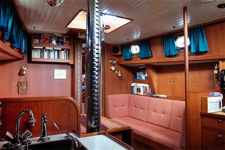 Sailboat Cabin Stock Photo - Rights-Managed, Code: 700-00365625