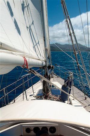 simsearch:700-00424633,k - Ketch Rig Sailboat, Tahaa, French Polynesia Stock Photo - Rights-Managed, Code: 700-00365632