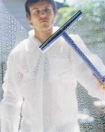 Window Washer Stock Photo - Rights-Managed, Code: 700-00366070