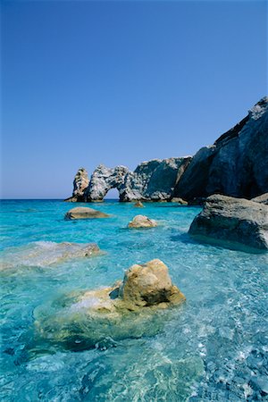 Lalaria Strand Insel Skiathos, Griechenland Stockbilder - Lizenzpflichtiges, Bildnummer: 700-00368007