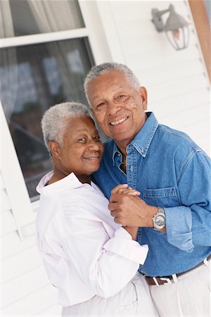 senior african american couple dance - Portrait of Couple Stock Photo - Rights-Managed, Code: 700-00361357