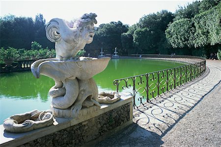 entertainment and attraction for florence italy - Boboli Gardens, Pitti Palace Florence, Tuscany, Italy Stock Photo - Rights-Managed, Code: 700-00361782