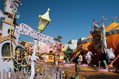 florida street - Seuss Landing, Island of Adventure, Universal Orlando Resort, Florida, USA Stock Photo - Rights-Managed, Code: 700-00362077