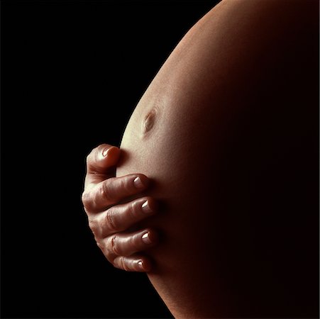Close Up of Pregnant Woman Stock Photo - Rights-Managed, Code: 700-00363788